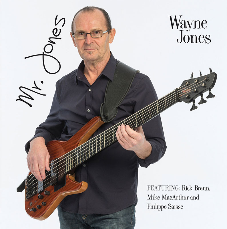 Mr. Jones, smooth jazz CD by Wayne Jones