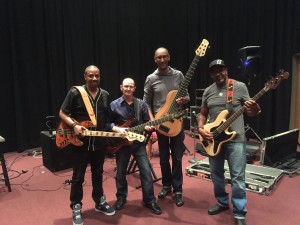 Carl Young, Wayne Jones, Wayne & Arlington Houston @ SIR studios In San Francisco