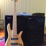 Wayne Jones AUDIO bass rig with a Fodera custom bass guitar 