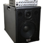 Wayne Jones Audio - 5000 Watt 1x10 Powered Bass Guitar Speaker Cabinet with WJBPII twin channel bass guitar pre-amp