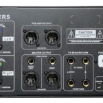WJBA 2000 Watt Bass Guitar Amplifier with built in Twin Channel Bass Pre-Amp, featuring the option of phantom power on the second channel. 2000 Watts into 4 or 8 Ohms.