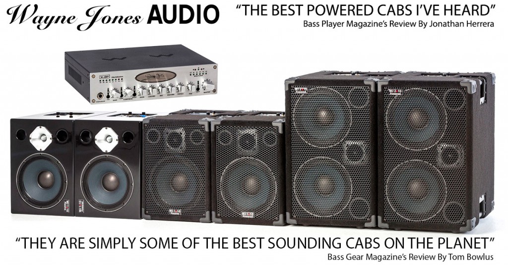 Wayne Jones AUDIO - High Powered, High End Bass Cabinets, Stereo Valve Pre-Amp & Hi Fi Studio Monitors