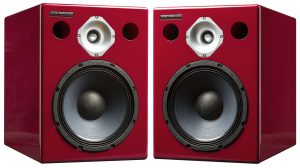 Wayne Jones Audio studio monitors, bi-amped with DSP
