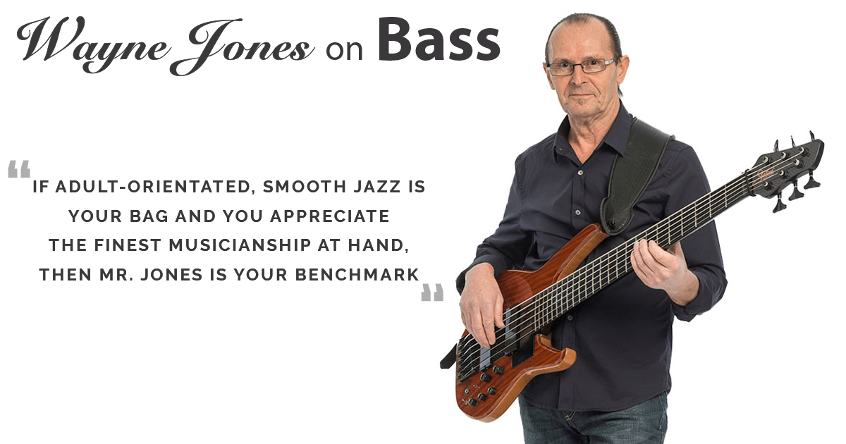 Australian Premier Bass Player, Recording Artist, Writer & Producer, Charting On Smooth Jazz Radio, Dim & Dimmer Recording Label, Wayne Jones AUDIO bass cabs