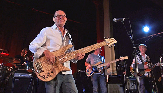 The smooth jazz track "The World Keeps Turning", by Wayne Jones, was first released in 2015 from the "Mr. Jones" recording.